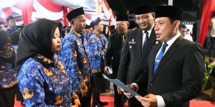 1.123 PPPK Resmi Dilantik, Wali Kota Bengkulu Tekankan Kinerja dan Pelayanan Publik