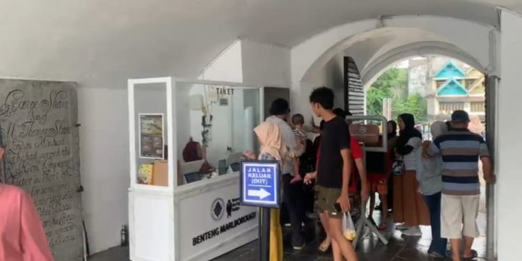 Benteng Marlborough Kembali Jadi Magnet Wisata Sejarah Bengkulu, Kunjungan Wisatawan Melonjak
