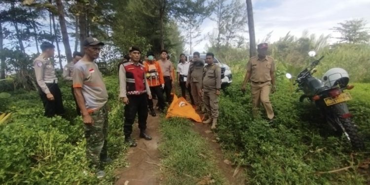 Mayat Pria Berpakaian Hitam Ditemukan Mengapung di Sungai Serut Bengkulu