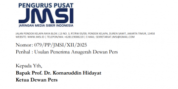 JMSI Usulkan Dahlan Iskan Raih Anugerah Dewan Pers 2025