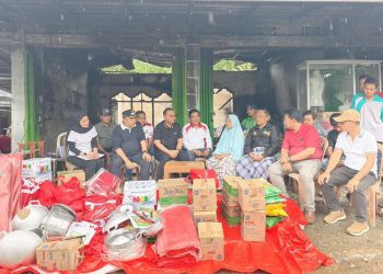 6 Ruko Terbakar di Pasar Tais, Bupati dan Wabup Seluma Beri Dukungan dan Bantuan