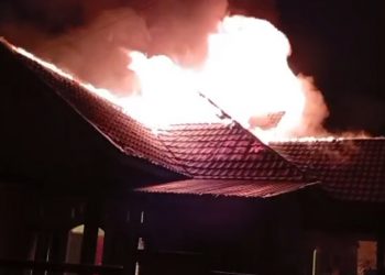 Rumah Dosen UIN FAS Bengkulu Terbakar, Api Juga Hanguskan Kandang Ayam