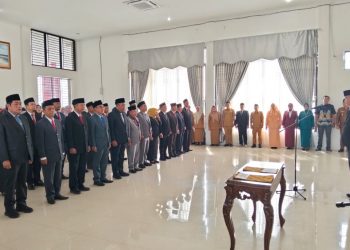 Lengkap! Ini Daftar Pejabat Eselon II yang Dilantik Pemda Bengkulu Tengah