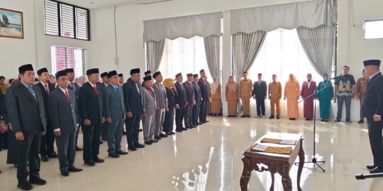 Lengkap! Ini Daftar Pejabat Eselon II yang Dilantik Pemda Bengkulu Tengah