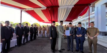 Bupati Rifai Lantik Sekda Definitif dan Pejabat Eselon II, Ini Daftar Lengkapnya