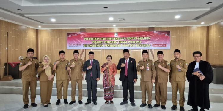 Baru Satu Pejabat Dilantik Definitif, 17 Jabatan Kepala OPD Pemprov Bengkulu Masih Kosong