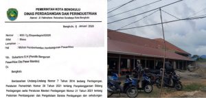 Pemkot Bengkulu Hentikan Sementara Pembangunan Eks Pasar Mambo, Ini Dasar Hukumnya