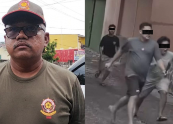 Pedagang Ayam Ancam Satpol PP dengan Parang, Penertiban PKL Pasar Panorama Nyaris Ricuh