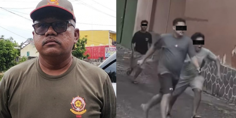 Pedagang Ayam Ancam Satpol PP dengan Parang, Penertiban PKL Pasar Panorama Nyaris Ricuh