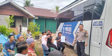SIM Keliling Hadir di Dua Lokasi, Satlantas Benteng Permudah Perpanjangan SIM Warga