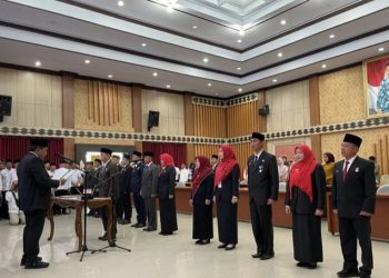 14 Pejabat Eselon II Pemprov Bengkulu Resmi Dilantik, Simak Daftarnya