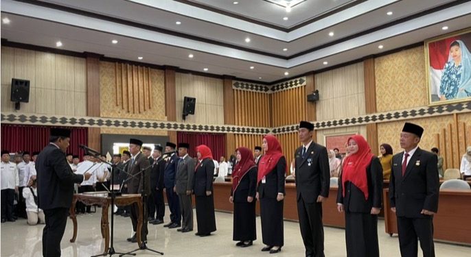 14 Pejabat Eselon II Pemprov Bengkulu Resmi Dilantik, Simak Daftarnya