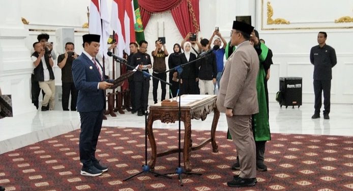 Pesan Tegas Walikota Bengkulu Saat Lantik Medy Pebriansyah sebagai Pj Sekda
