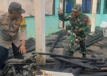 Api Hanguskan Gedung MI Nurohniah Mukomuko, Alat Drumband dan Motor Ludes