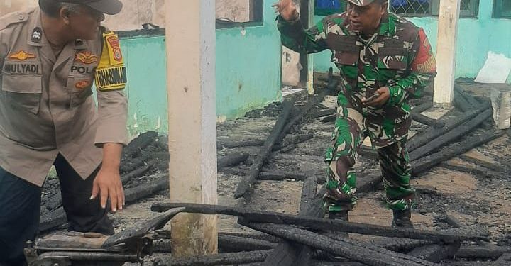 Api Hanguskan Gedung MI Nurohniah Mukomuko, Alat Drumband dan Motor Ludes