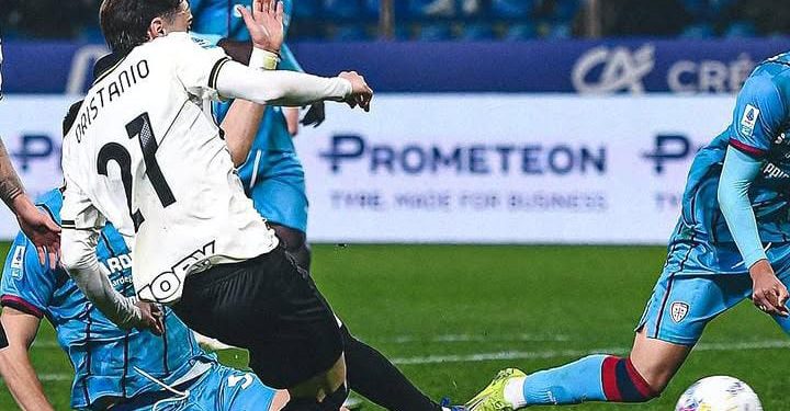 Cagliari Gagal Bawa Poin Penuh dari Markas Parma Usai Kebobolan di Menit Akhir