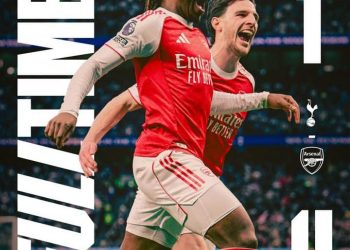 Brace Eze dan Gyokeres Hancurkan Perlawanan Tottenham di Derbi London