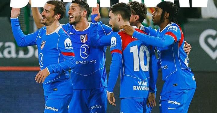 Tampil Klinis, Atletico Madrid Gilas Real Betis untuk Melaju ke Semifinal