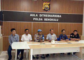 Polda Bengkulu Musnahkan 3,99 Gram Sabu, Kurir Ditangkap di Mukomuko