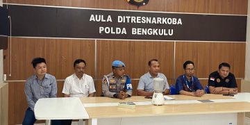 Polda Bengkulu Musnahkan 3,99 Gram Sabu, Kurir Ditangkap di Mukomuko
