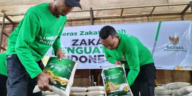 Baznas Serap Hasil Panen Petani Binaan untuk Zakat Fitrah 1447 H