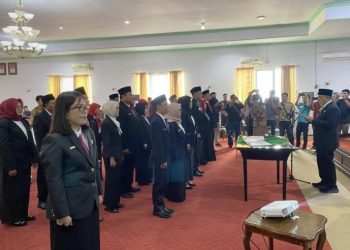 Mutasi Pemkab Rejang Lebong, Ini Nama Kepala Bappeda Definitif dan 23 Guru Dipromosikan Menjadi Kepsek