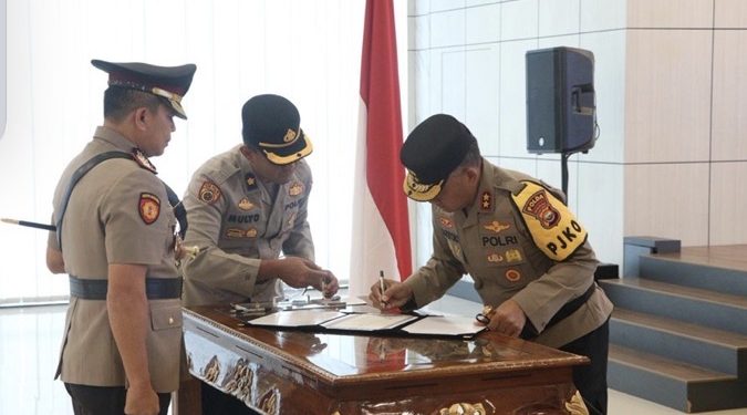 Kapolresta Bengkulu Resmi Dilantik, Kapolda Dorong Kinerja Lebih Profesional