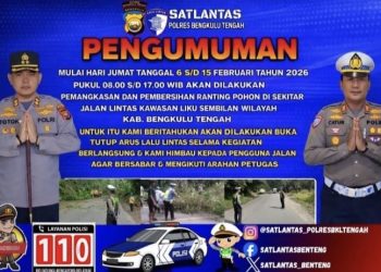 Hati-hati Melintas Liku Sembilan! Satlantas Benteng Terapkan Buka Tutup Jalan Selama 10 Hari