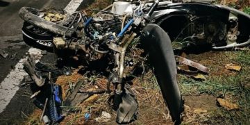 Balap Liar di Pantai Panjang Berujung Lakalantas, Dua Motor Hancur Pengendara Kabur