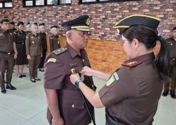 Resmi Sertijab, Pidi Edi Siahaan Jabat Kasi Pidsus Kejari Lebong