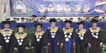 Momentum Akademik Unib, Rektor dan Lima Dosen Resmi Menyandang Gelar Profesor