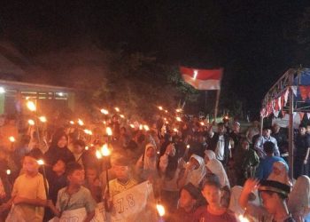 Pawai Obor Ramadan 1447 H di Timur Indah, Hidupkan Tradisi Lama