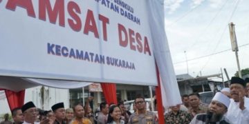 Resmikan Samsat Desa di Sukaraja, Gubernur Bengkulu Permudah Warga Bayar Pajak Kendaraan