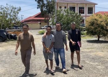 Buang Ganja ke Sungai Saat Digerebek, Anak Mantan Kades di Seluma Ditangkap