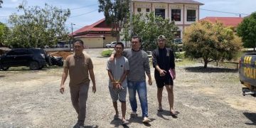 Buang Ganja ke Sungai Saat Digerebek, Anak Mantan Kades di Seluma Ditangkap