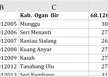 Dana Desa 2026 Ogan Ilir Rp68,1 Miliar, Meranjat III Tertinggi Rp470 Juta