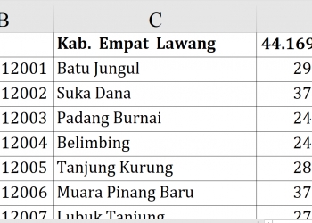Dana Desa 2026 Empat Lawang Rp44,1 Miliar, 20 Desa Tembus Rp373 Juta