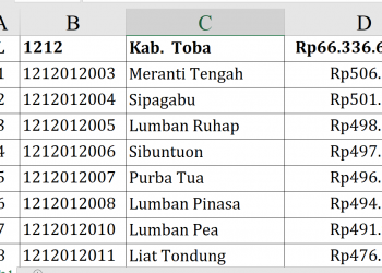 Dana Desa 2026 Toba Rp66,3 Miliar, Meranti Tengah Tertinggi
