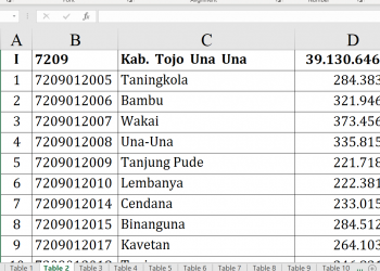Dana Desa Tojo Una Una 2026 Rp39,1 M!