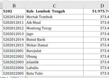 Dana Desa Lombok Tengah 2026 Tembus Rp51,9 M!