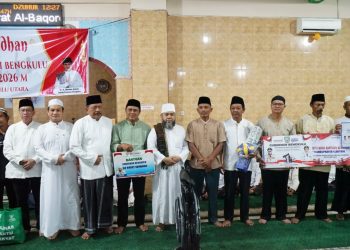 Safari Subuh di Ketahun Helmi Mian Salurkan Bantuan Masjid dan Umumkan Proyek Jalan 2026