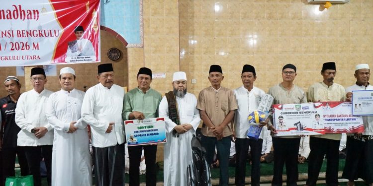 Safari Subuh di Ketahun Helmi Mian Salurkan Bantuan Masjid dan Umumkan Proyek Jalan 2026