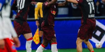 Comeback di Volkspark, RB Leipzig Tempel Ketat Zona Liga Champions
