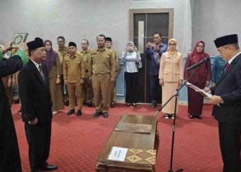 Ayatul Mukhtadin Resmi Jadi Asisten I, Bupati Bengkulu Tengah Tekankan Kolaborasi Baznas