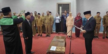 Ayatul Mukhtadin Resmi Jadi Asisten I, Bupati Bengkulu Tengah Tekankan Kolaborasi Baznas