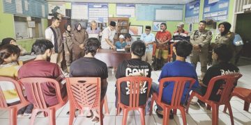 Terjaring Operasi Pekat Satpol PP Bengkulu, 8 Pemuda Jalani Sidang Adat