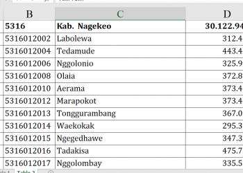 Dana Desa 2026 Nagekeo Tembus Rp30,1 Miliar