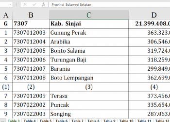 Dana Desa 2026 Sinjai: Siapa Paling Besar?