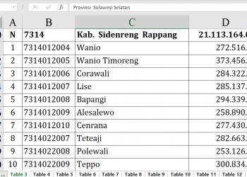 Dana Desa 2026 Sidrap Rp21 M, Desa Mana Terbesar?