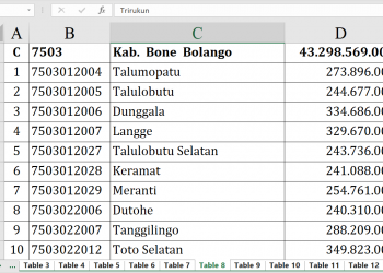 Dana Desa 2026 Bone Bolango Rp43,2 Miliar!